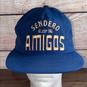 EUC Adjustable Men’s Blue Sendero Amigos Cap